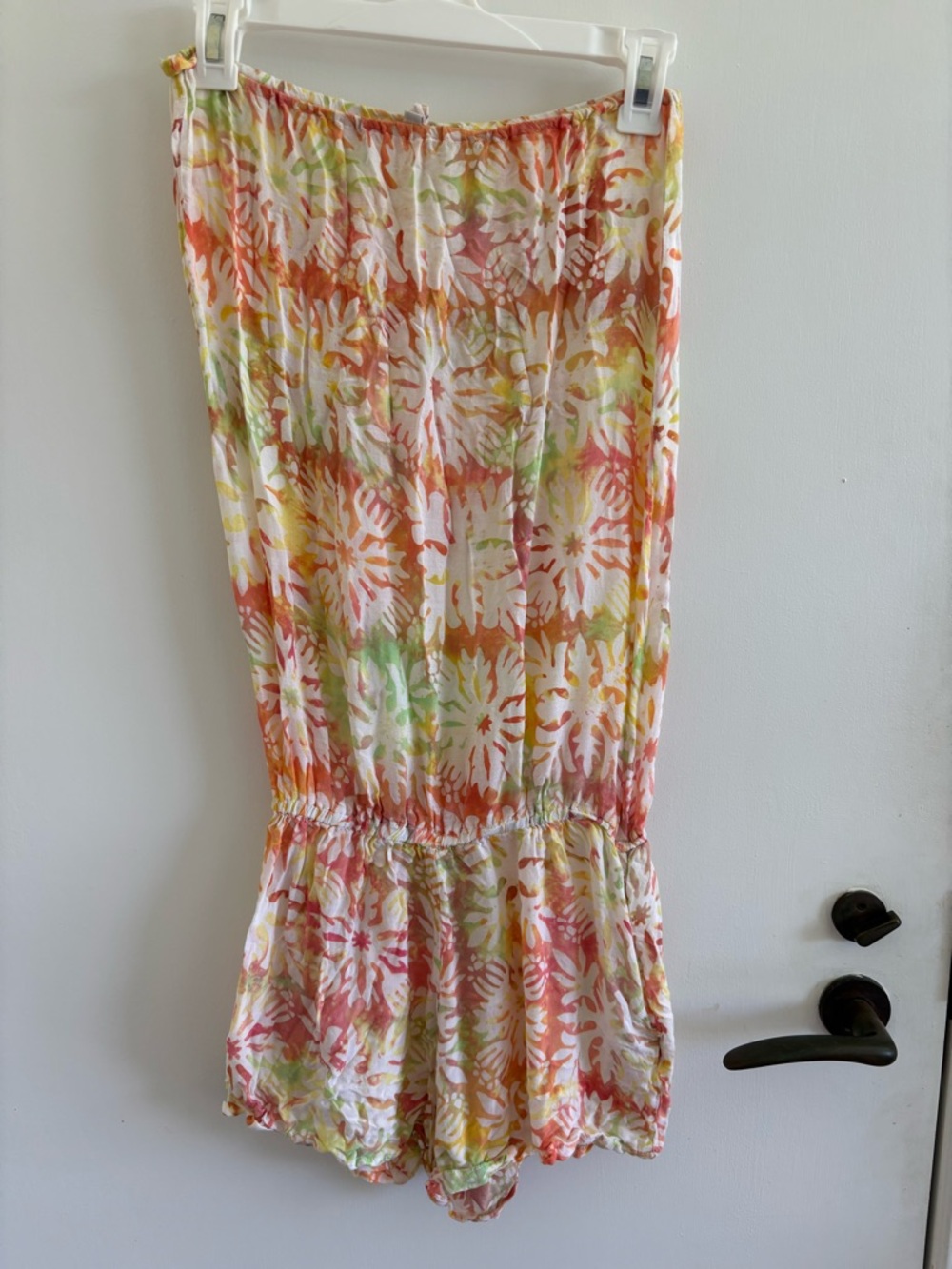 Alohiwai quilt print colorful romper spring summer beach Hawaii vacation